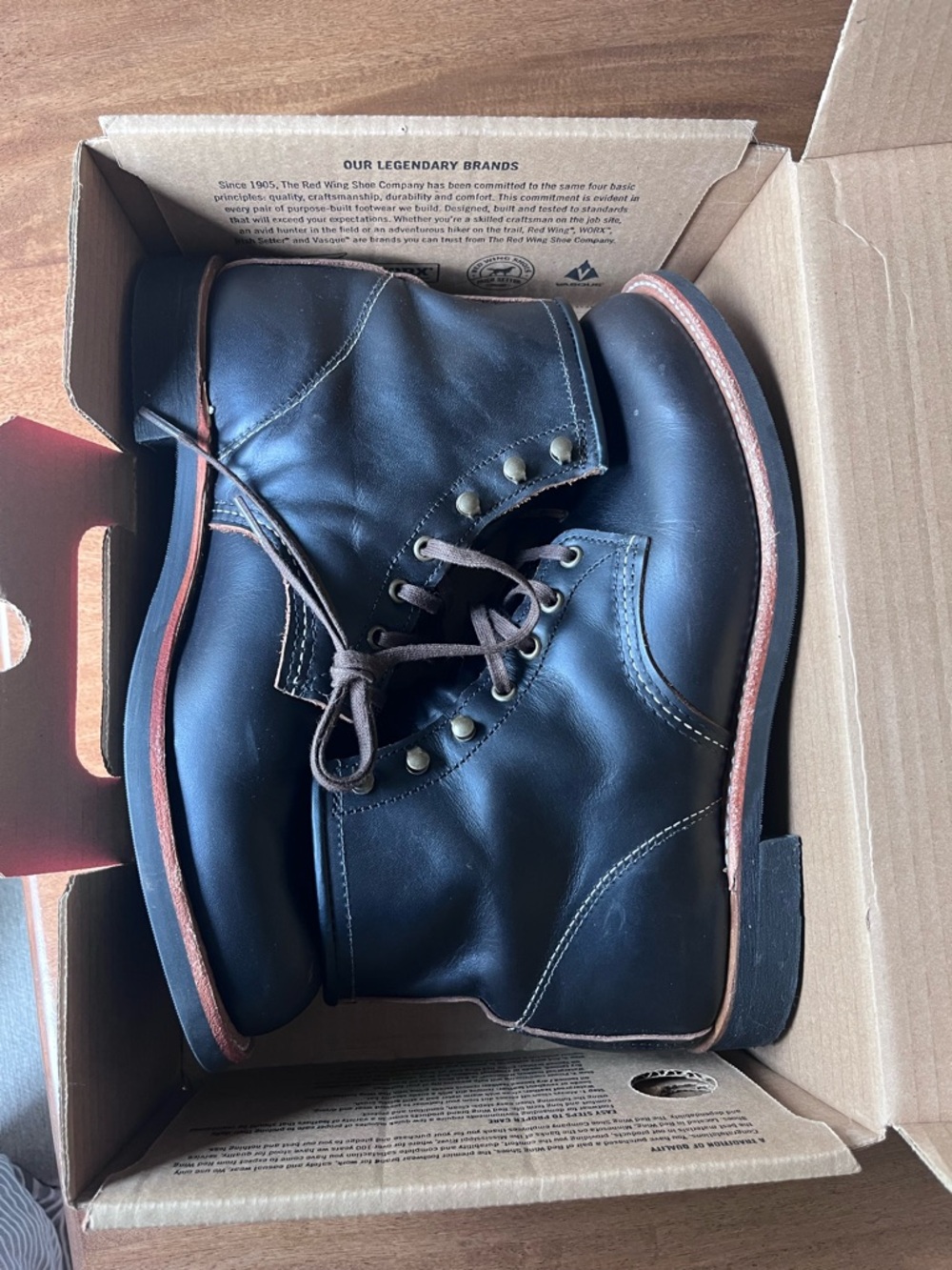 Red Wing Black Smith Black - Picture 3 of 7